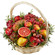 fruit basket with Pomegranates. Mongolia